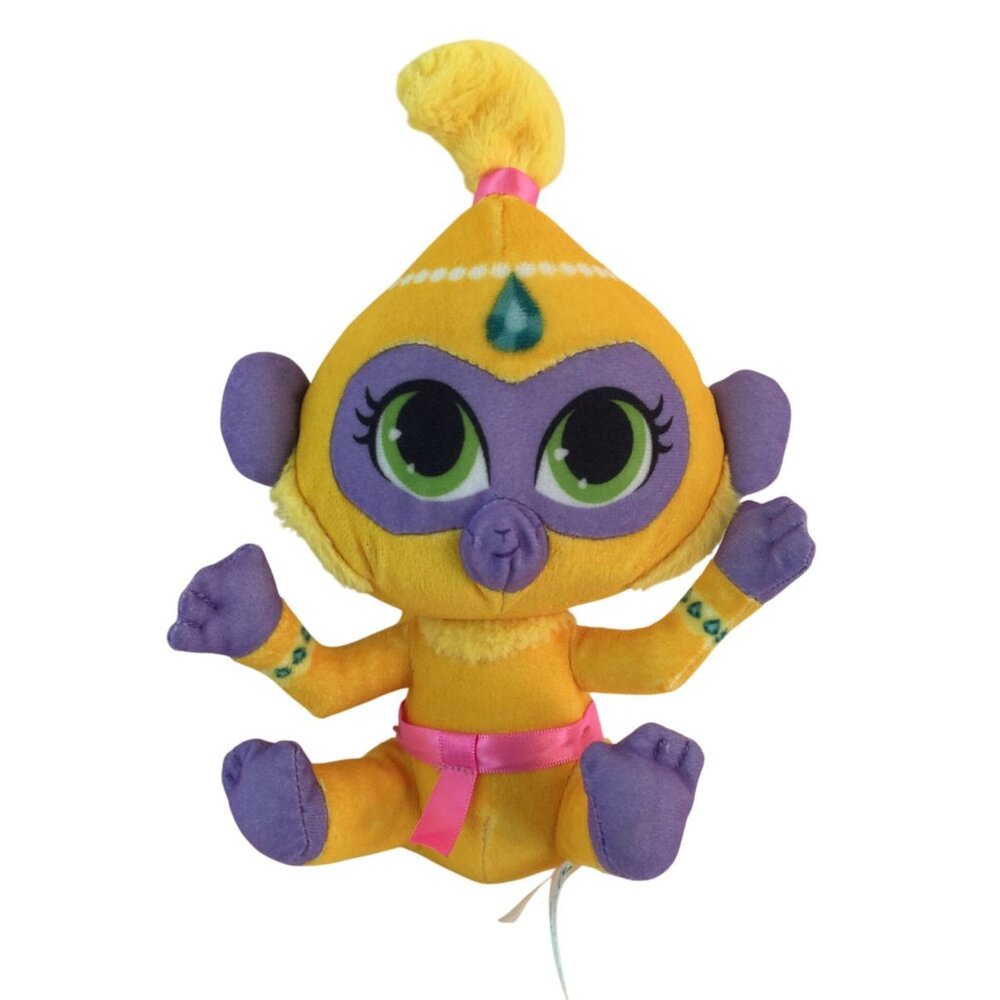 Shimmer & Shine Tala Yellow Monkey Plush 9" Stuffed Animal Toy Nick Jr
